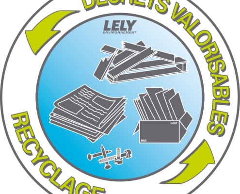 Collecte de déchets de chantier valorisables