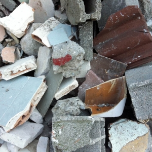 Collecte des déchets inertes
