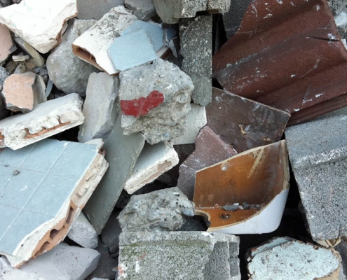 Collecte des déchets inertes